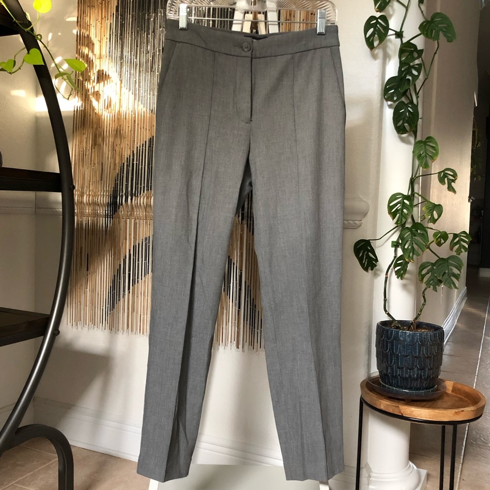 Express Ankle High Rise Gray Grey
